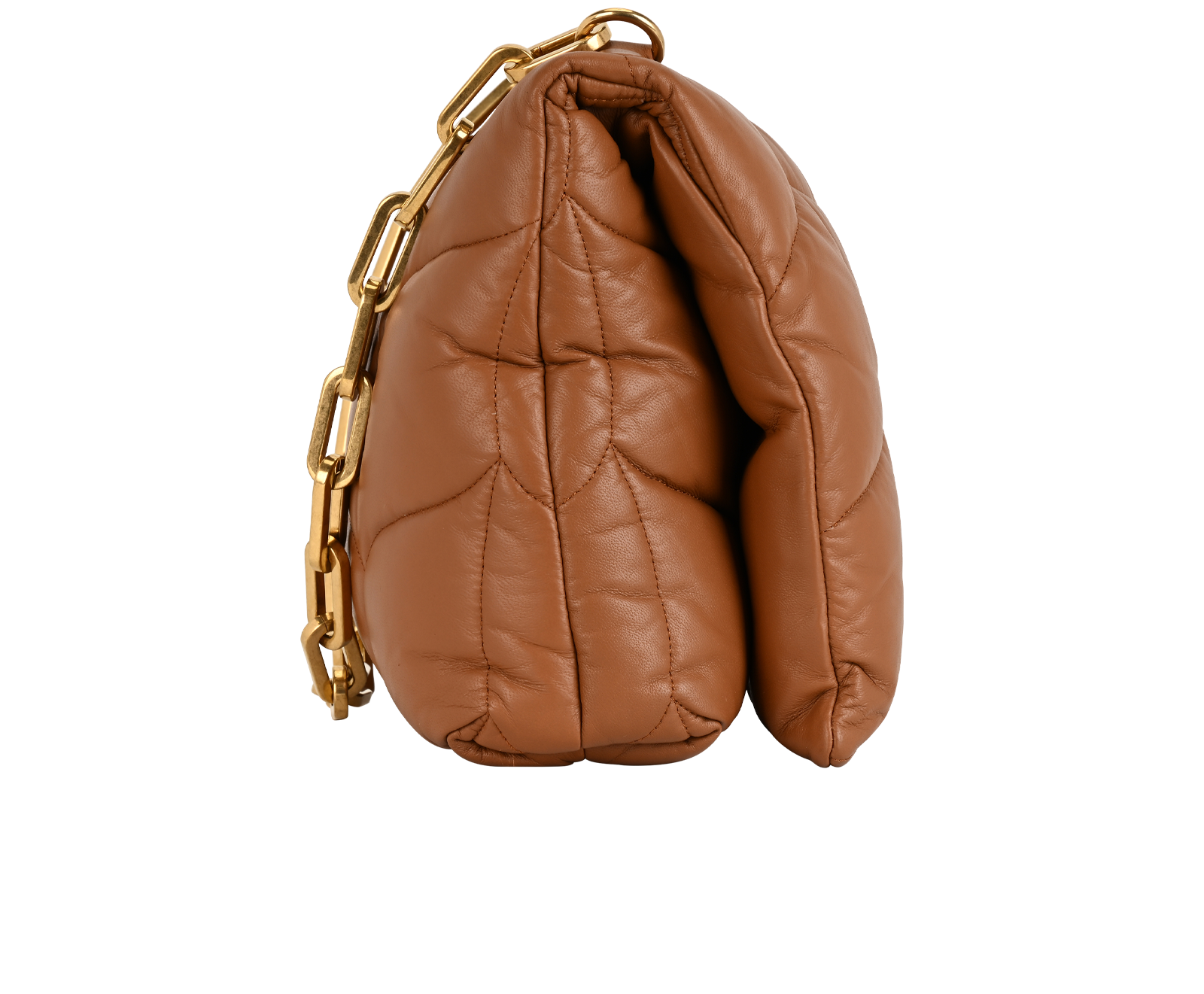 Softie, &pound;450, Handbags, Brown, Leather, Side view